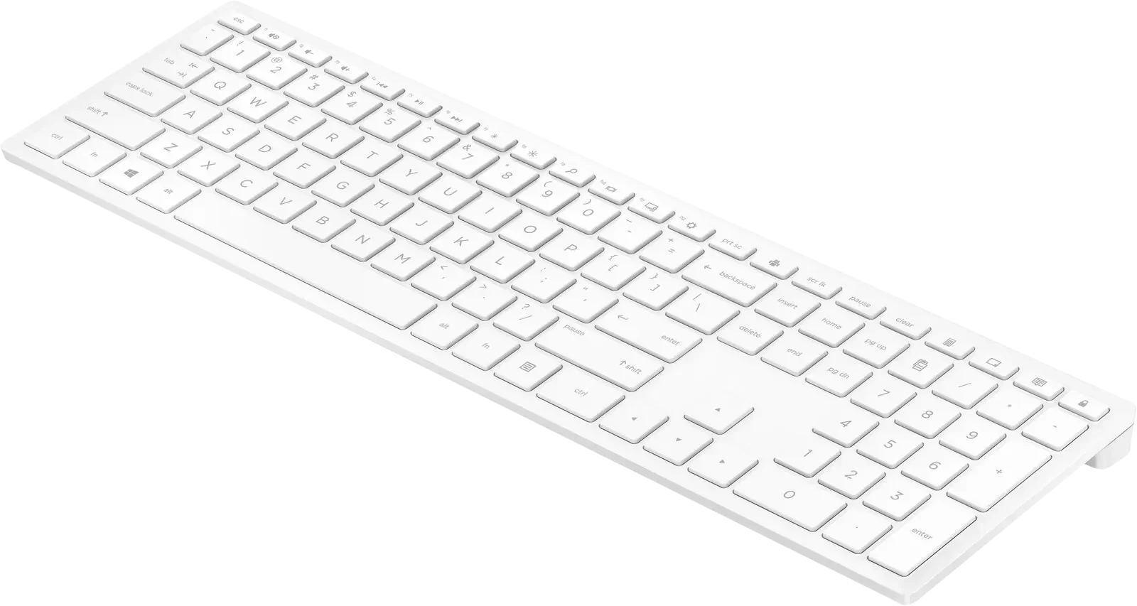 HP Pavilion Wireless Keyboard 600 White - 4CF02AA