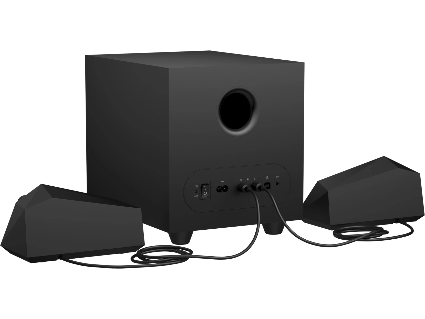 HP X1000 Gaming Speakers 2.1, Black- 8PB07AA